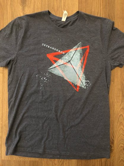 Tetrahedron T-Shirt – Ernesto Cervini