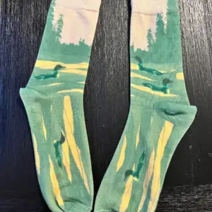 A Canadian Songbook Loon Socks